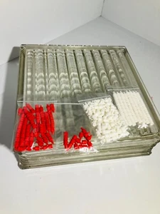 Piezas de repuesto clásicas de acorazado clavijas rojas y clavijas blancas - Imagen 1 de 3