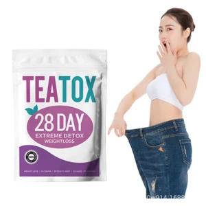 Premium Schlankheitstee Teatox 28 Tage Extreme Detox Gewichtsverlust 84g - Bild 1 von 14