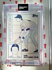 Topps PROJECT 2020 #155 Don Mattingly by Fucci w/Box PR: 4292