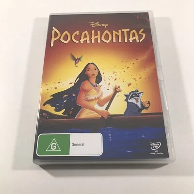 Pocahontas DVD Disney Animated Movie Region 4 PAL - Image 1 of 4