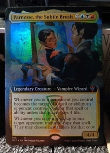 MTG Parnesse, the Subtle Brush 106 Foil Borderless NCC Streets of New Capenna - Picture 1 of 2