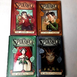 The Spiderwick Chronicles Vol. 2-5 Hardcover (4 book lot, NO vol.1) 2003 - Imagen 1 de 10