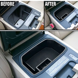 Center Console Organizer Tray Box Black High Quality Interior Accessories - Picture 1 of 7