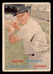 1957 Topps #220 Jackie Jensen - Picture 1 of 2