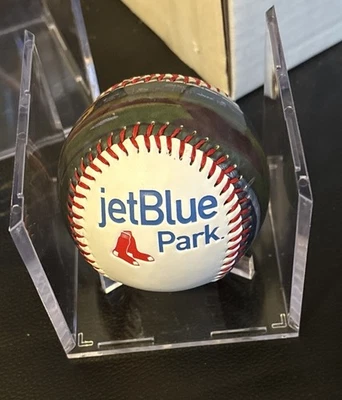 Boston Red Sox jet Blue Park 2013 Panoramic Official Rawlings Collector Baseball - Image 1 of 4