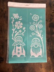 Chalk Couture Spring Gnomes Retired New 12 x 18 C SIZE - Picture 1 of 1
