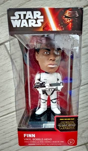 Star Wars Funko El Despertar de la Fuerza Finn Stormtrooper Vinilo Bobble-Head - Imagen 1 de 7