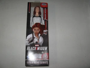 Nuevo Marvel Titan Hero Series 2020 12" Posable Black Widow White Outfit Avengers - Imagen 1 de 5