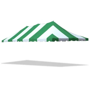 Replacement Pole Tent Canopy Top 20x40 Green Cover Event Wedding Party Gazebo - Picture 1 of 3