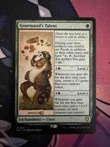 Gourmand's Talent 0031 Non Foil Rare Bloomburrow Commander MTG NM - Picture 1 of 1