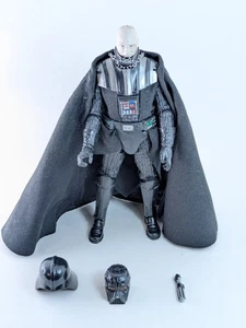 Figura Completa Hasbro Star Wars Serie Negra Línea Azul #02 Darth Vader 6" - Imagen 1 de 13
