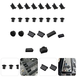 24 Pcs USB -Staubstecker -Set USB-Anschlusskappen Silikon-Steckerabdeckung - Photo 1 sur 12