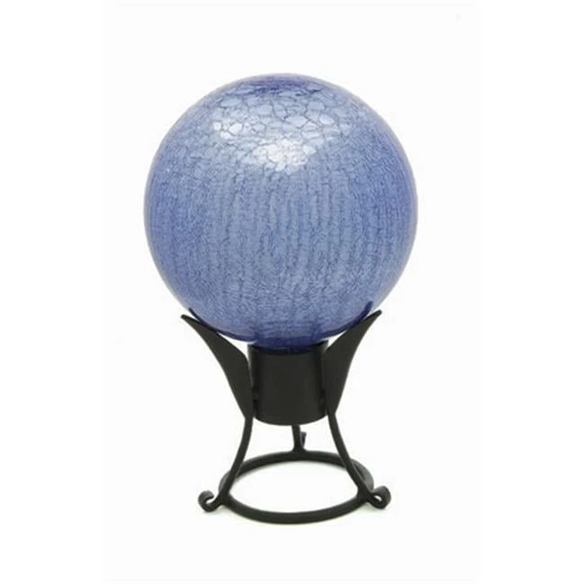 Achla G12-BLL-C 12 in. Gazing Globe in Crackle Blue Lapis - Image 1 of 1