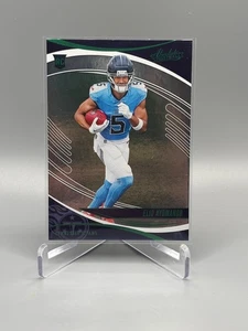 2025 Panini Absolute Green Foil Elic Ayomanor #122 RC Tennessee Titans - Picture 1 of 2