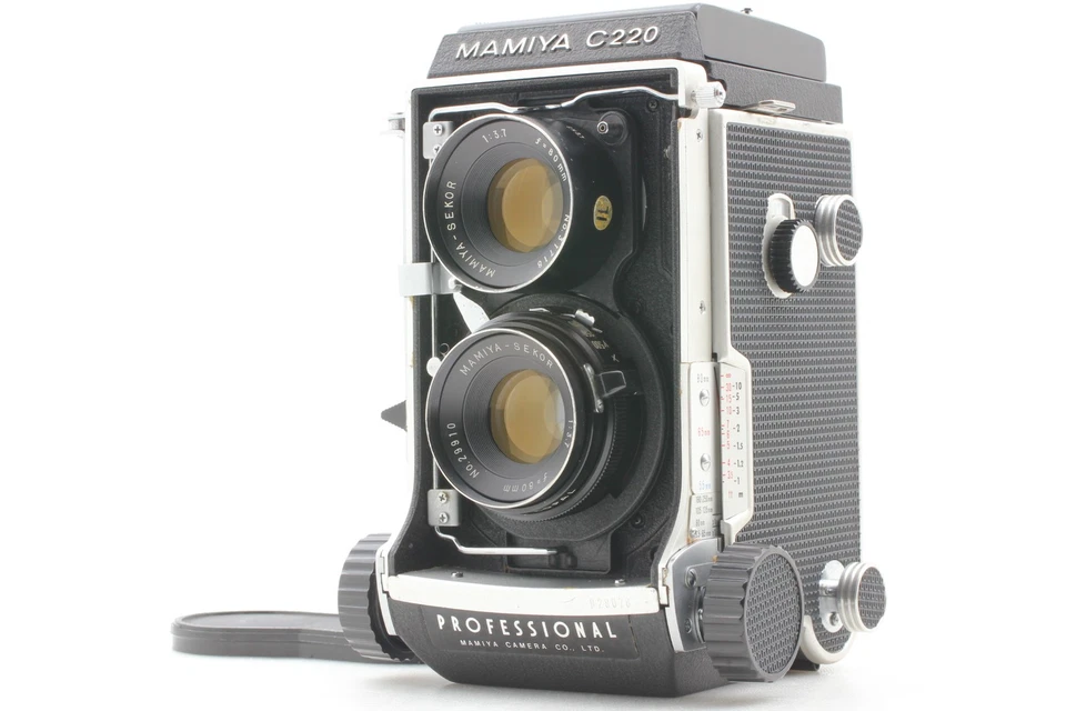 [Exc+5] Mamiya C220 Pro TLR Film Camera Sekor 80mm 3.7 Lens From JAPAN - Image 1 of 4