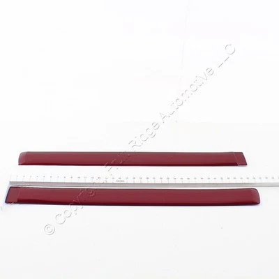 GM Rear Sport Red WA817K Door Mouldings Left Right for 07-09 Suburban Avalanche - Image 1 of 4