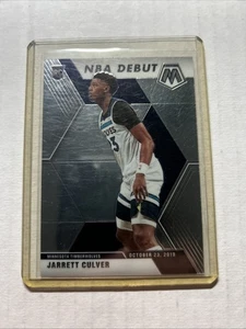 2019-20 Panini Prizm Mosaic Jarrett Culver Rookie Silver prizm NBA Debut # 263 - Picture 1 of 2