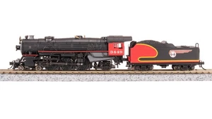Broadway Limited 7982 N ATSF Heavy Pacific 4-6-2 Warbonnet Fantasy Scheme 3449 - Picture 1 of 5