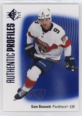 2021-22 SP Retail Authentic Profiles Blue Sam Bennett #AP-18 - Image 1 of 2