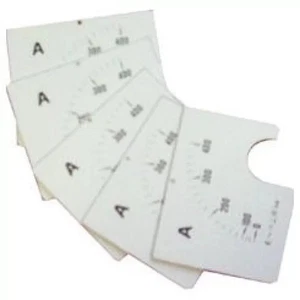 GEWISS GW96975 AUSTAUSCHBARE SKALA FÜR ANALOGES AMPEREMETER BODEN SKALA 150A - Bild 1 von 1