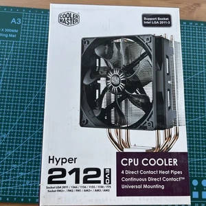 Coolermaster Hyper 212 EVO Cooler intel/AMD 1600RPM 120mm Wentylator PWM (darmowa przesyłka) - Zdjęcie 1 z 3