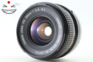 [N COMO NUEVO] Canon FD 28mm f2.8 s.c. Lente gran angular MF de Japón - Imagen 1 de 10