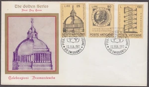 VATICAN Sc #515-7.0  FDC DONATO BRAMANTE, ARCHITECT, DESIGNER - Picture 1 of 1