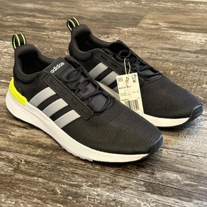 Scarpe Adidas Racer TR21 Uomo Taglia 11 Nero Bianco Cloudfoam Super GX0651 Running - Foto 1 di 13
