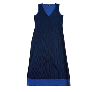Rag & Bone Cora Midi Dress Sleeveless Sheath Stretch Ribbed Fitted Size Small - Picture 1 of 14