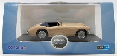 Oxford Diecast 1/43 Scale Model Car AH1002 Austin-Healey 100 BN1 Coronet Cream - Image 1 of 3