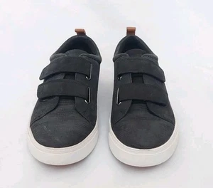 CLARKS GLOVE DAISY BLACK NUBUCK TRAINERS UK 6D FREE P&P!! - Picture 1 of 9