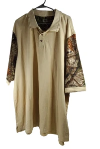 Cabela’s Poloshirt Herren 3XLT Camouflage Baumwolle Kurzarm Kragen Freizeit - Bild 1 von 4