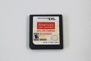 Nintendo DS Demo America's Test Kitchen Let's Get Cooking Game Not For Resale - Picture 1 of 2