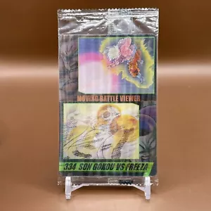 Son Goku No.334 DRAGON BALL Carta Wafer Anime GIAPPONESE Giappone Shounen Jump F/S - Foto 1 di 6