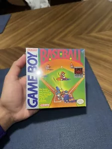 RARE Baseball (Nintendo Game Boy, 1989) Mario Baseball FACTORY SEALED CLEAN MINT - Picture 1 of 8
