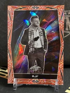 2024 Leaf Metal Legends MJF Red Kaleidoscope 3/6 SSP AEW - Picture 1 of 2