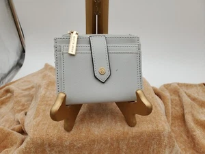 Anne Klein Bifold Mini Wallet Credit Card Holder - New Without Tags Gray - Picture 1 of 15