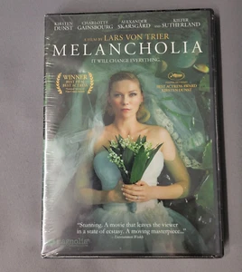 Melancholia Movie DVD 2012 Kirsten Dunst Alexander Skarsgard Sealed - Imagen 1 de 6