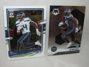 DK Metcalf 2 Card Lot* 2021 Panini Mosaic Variation #217 & Rookies & Stars Base - Bild 1 von 8