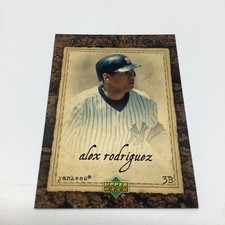 2007 MLB Artifacts Upper Deck Alex Rodriguez 22 New York Yankees Baseball Card