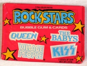 1979 DONRUSS ROCK STARS CARD SEALED PACK - Picture 1 of 2