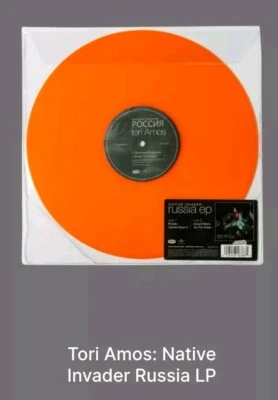 RARE Tori Amos – Native Invader Russia EP Orange Vinyl BRAND NEW Russia Vinyl  - Image 1 of 2