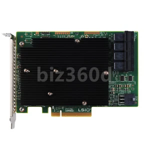 LSI 9300-16i 16-port SAS9300-16I 12GB/s Host Bus Adapter 03-25600-01B - Picture 1 of 12