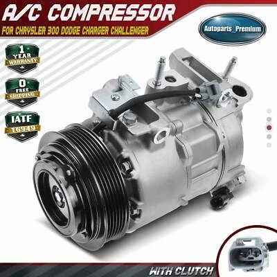 Compresor de aire acondicionado con estilo 7SBH17C para Dodge Charger 14-23 Challenger Chrysler 300 Foto 1 de 4