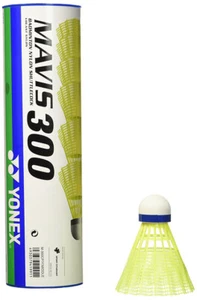 Yonex Mavis 300 Badminton Shuttles Medium Speed -Yellow - 6 shuttles - Picture 1 of 1