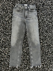 CITIZENS OF HUMANITY Daphne high rise cropped straight leg jeans size23 RRP£290