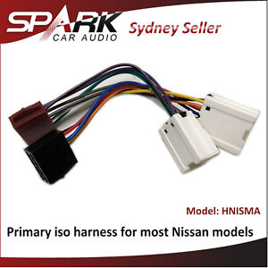 SP Primary ISO Harness Non SWC Adaptor For Nissan Patrol 1997-2010 GU7 Y6 HNISMA