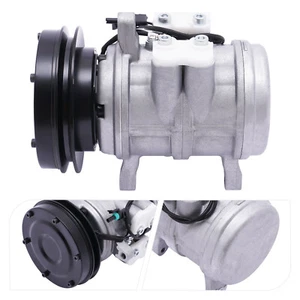 A/C Compressor Shaft-mounted For John Deere Tractor Loader RE10972/ RE12513 - Picture 1 of 22