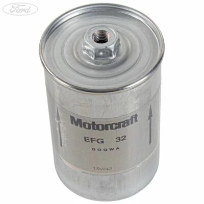 Genuine Ford Escort Mk4 Fiesta Mk3 Sierra Motorcraft Petrol Fuel Filter 5020405 - Image 1 of 4