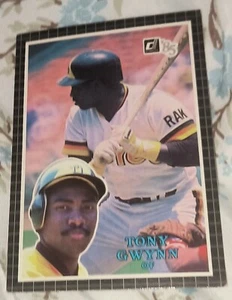 1985 Donruss Action All-Stars Jumbo Tony Gwynn San Diego Padres #19 - Picture 1 of 2